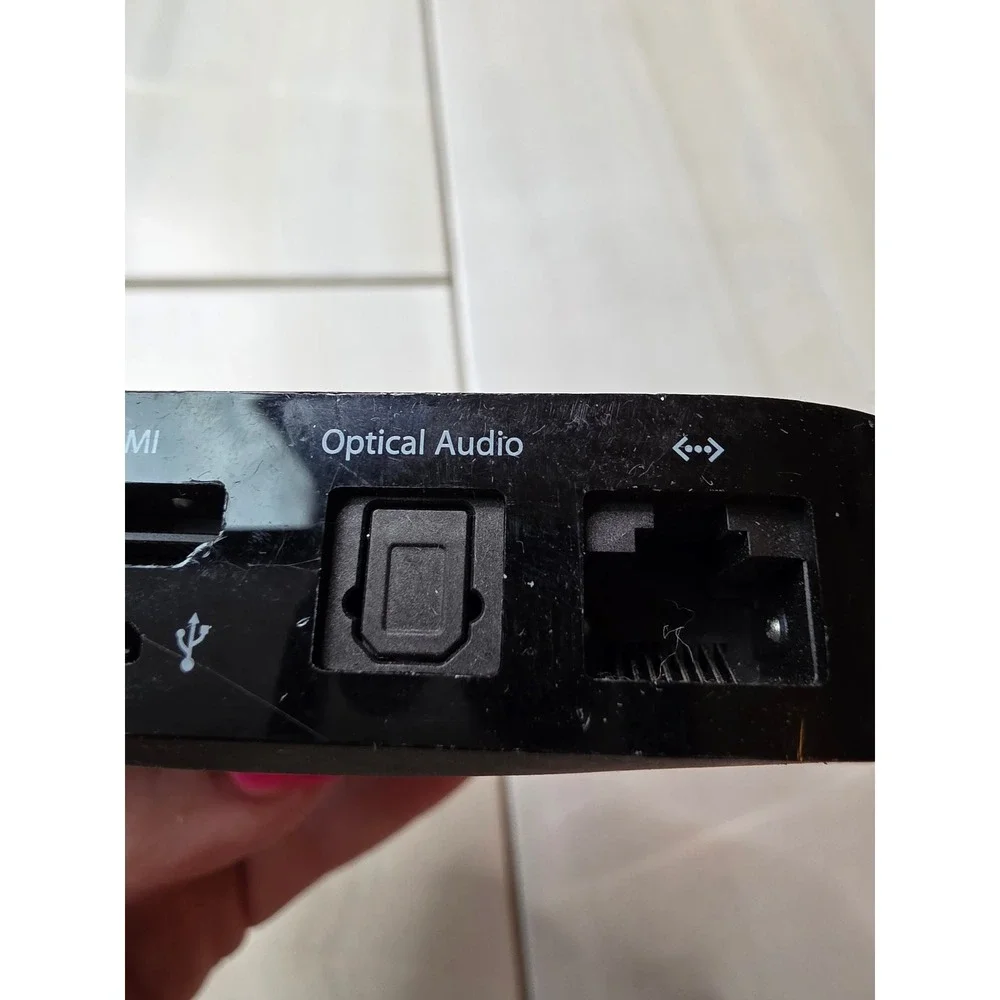 Apple TV‎ 3rd Generation Black Media Streamer Model A1469 EMC 2633 1080p HD F1